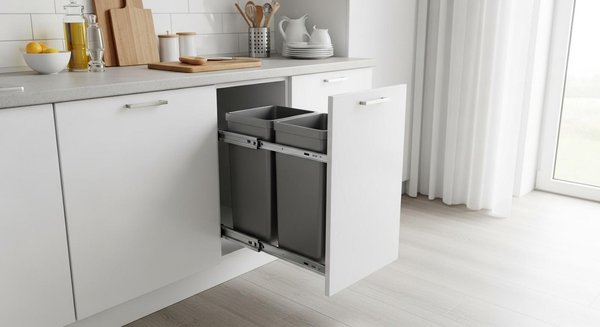 La poubelle coulissante : un allié malin pour optimiser votre cuisine